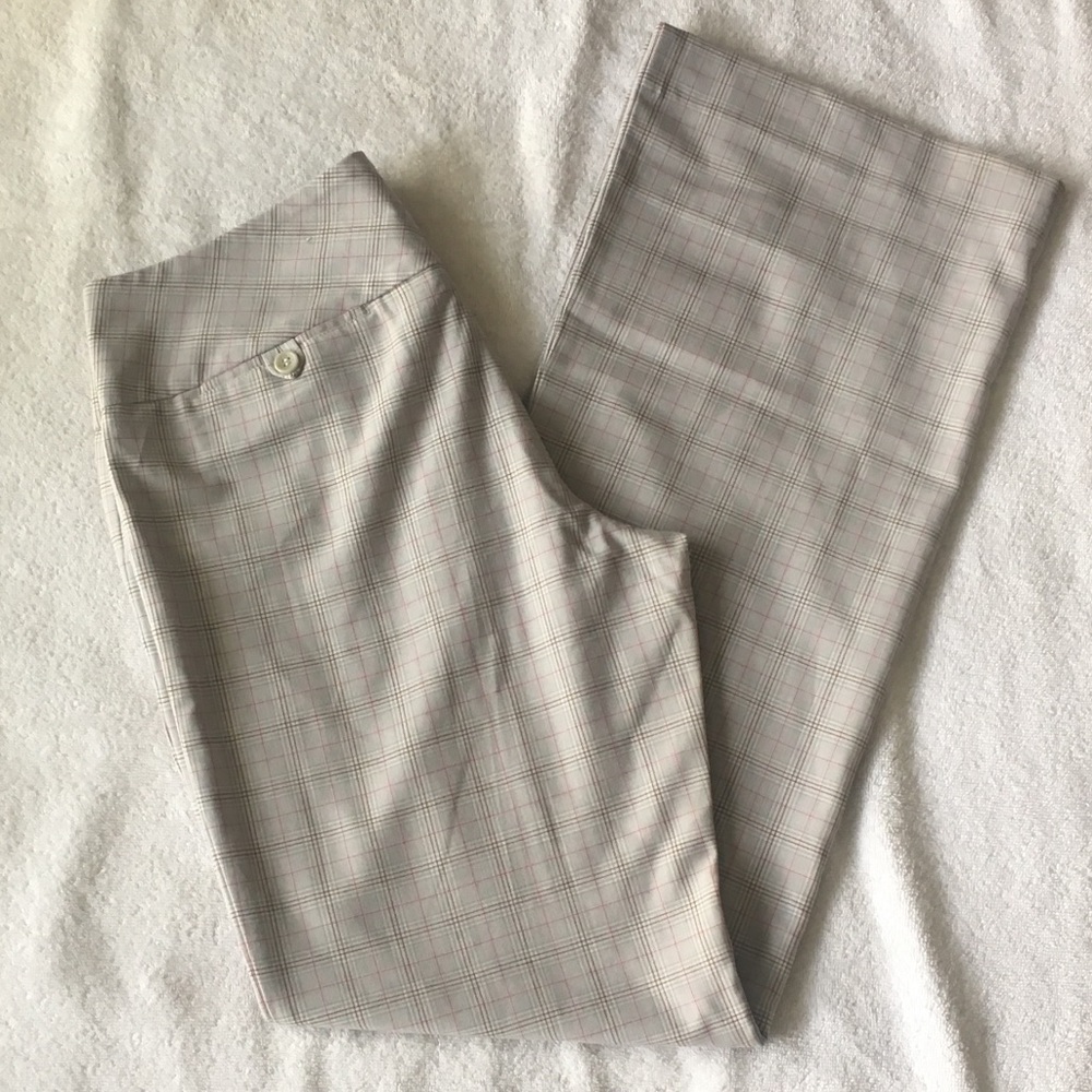 Express || Dress Pants w Square Print
